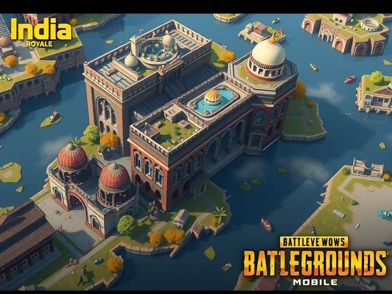 PUBG Mobile Battle Royale - Future India Map Concept art for PUBG Mobile Battle Royale India-exclusive map